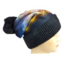 Knitted Beanie with Sublimation Printing NTD1679